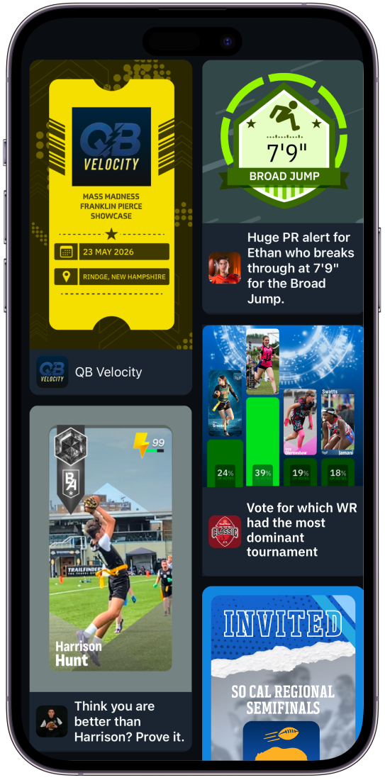 BreakAway feed on phone